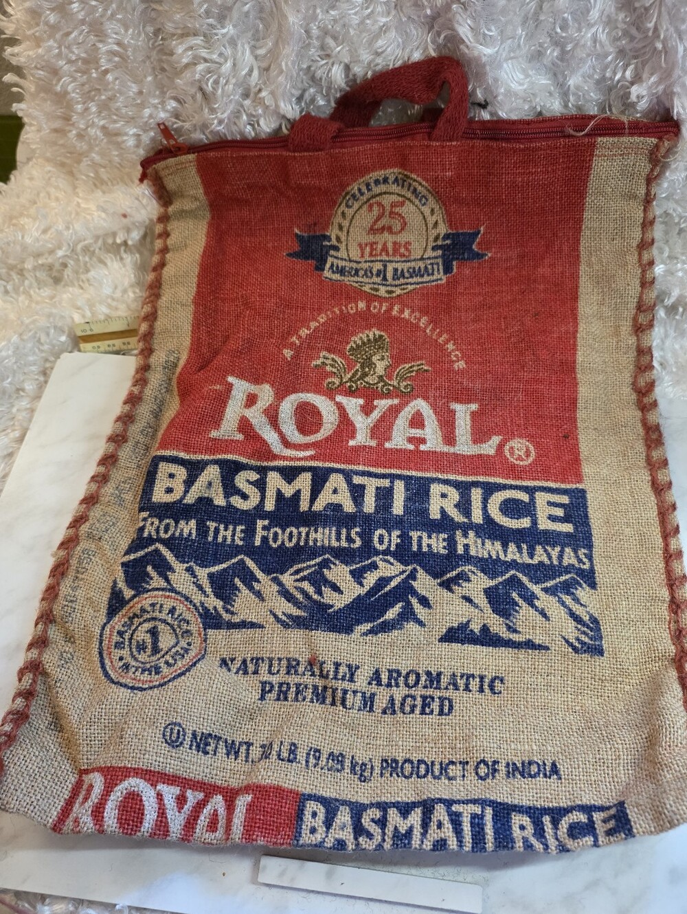 Basmati Rice Reusable Bag - Picture 7 of 7